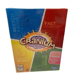 Cranium Hasbro 2013 Board Game - Ages 16+ Sealed New in Box